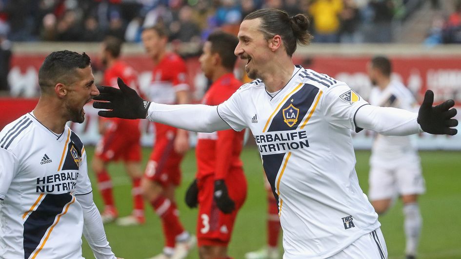 LA Galaxy's Zlatan Ibrahimovic