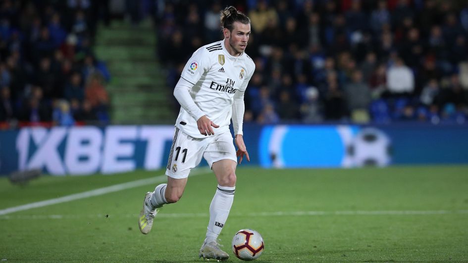Gareth Bale: Real Madrid attacker in action at Getafe