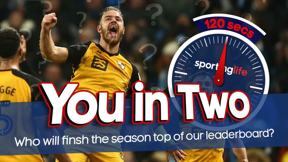 The stars of the EFL are taking part in our You In Two challenge
