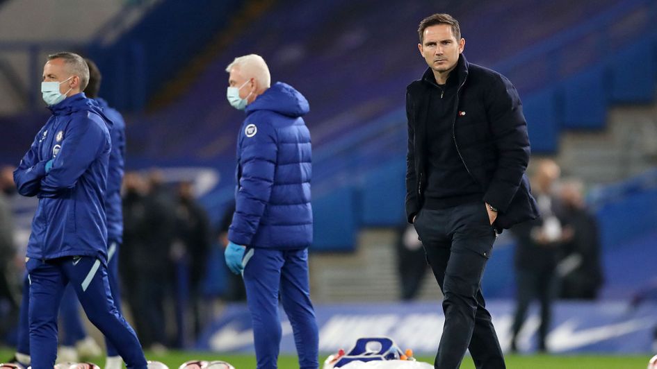 Chelsea boss Frank Lampard prepares to face Sheffield United
