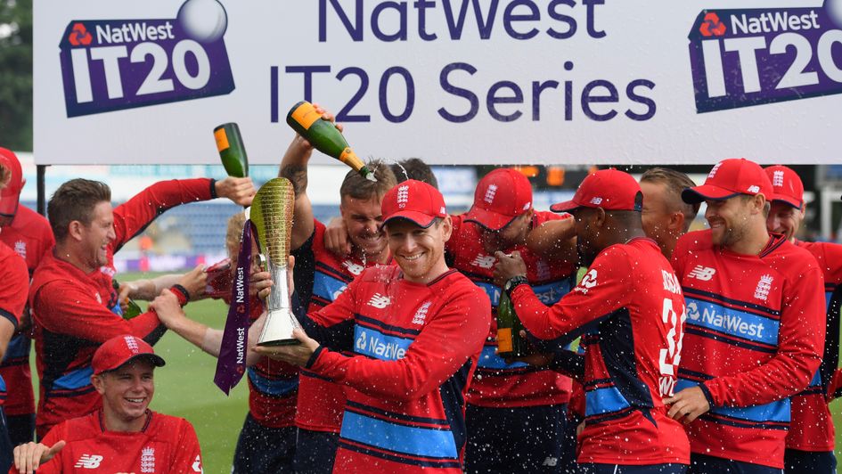 England claimed the T20 series 2-1