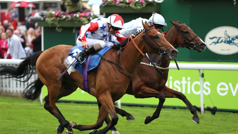 What's The Story (left) gets the better of Vale Of Kent