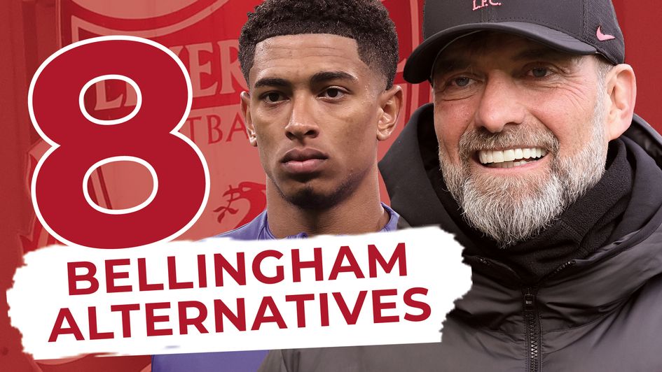 Jude Bellingham alternatives for Liverpool