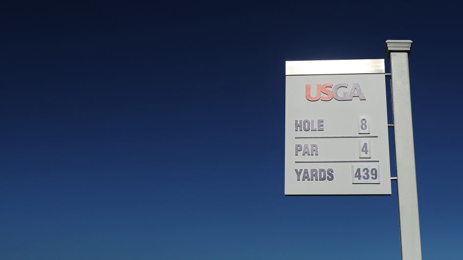 It was a bright and windy start to the US Open
