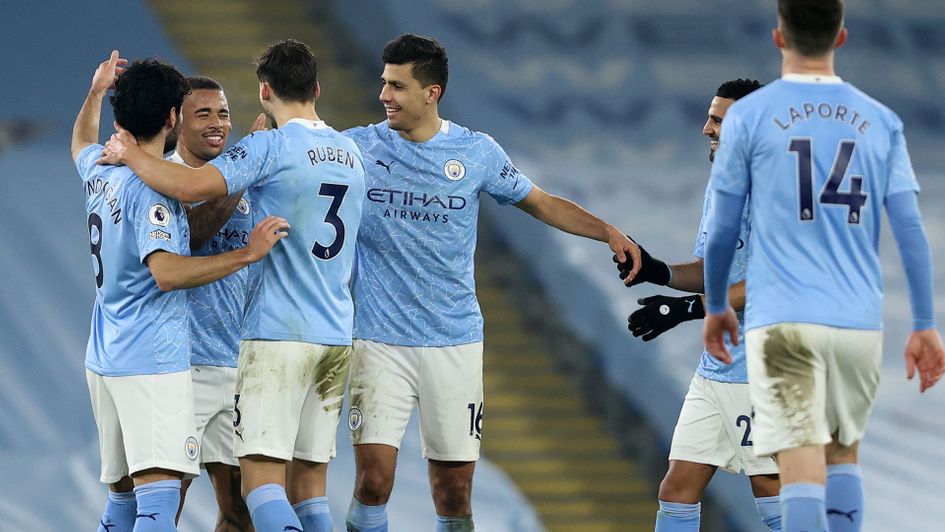Manchester City celebrate yet another victory