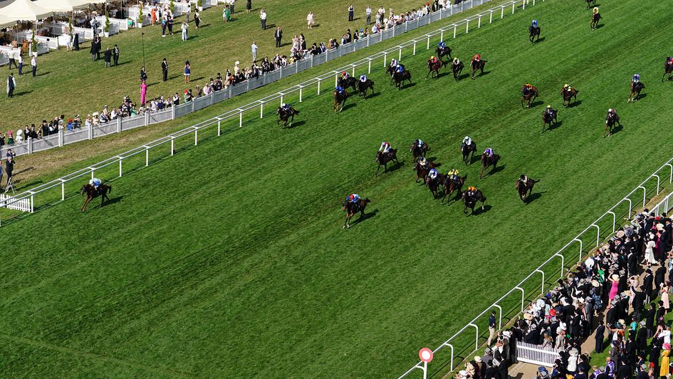 Jimi Hendrix (far left) takes the Royal Hunt Cup by storm