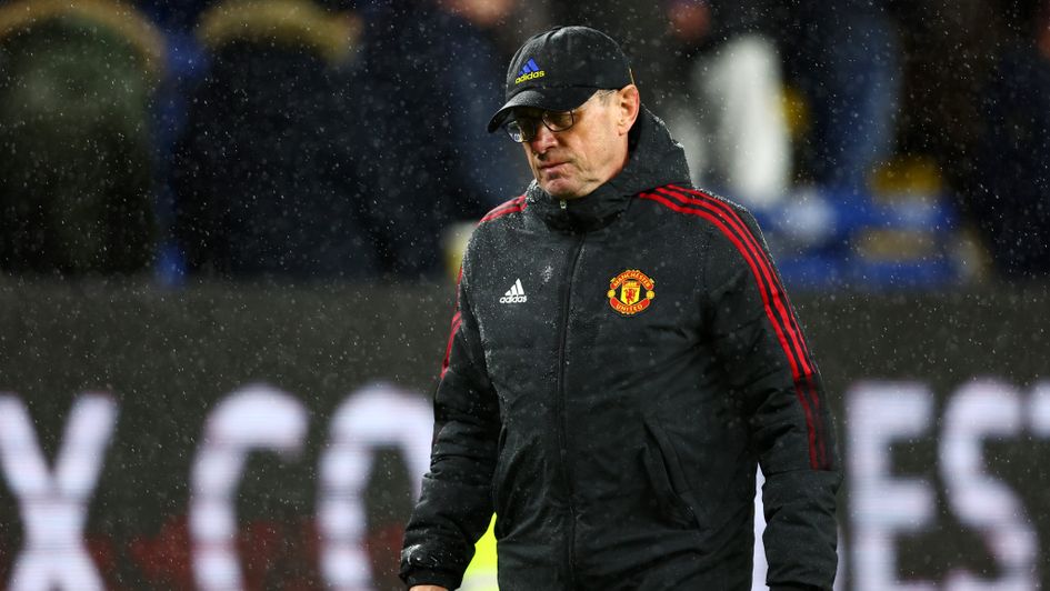 Manchester United manager Ralf Rangnick