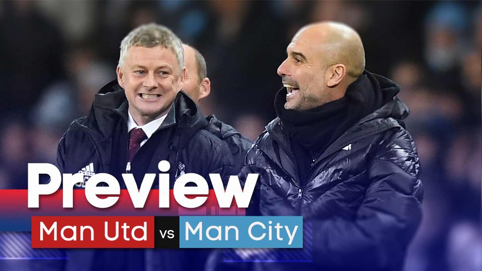 Manchester United take on Manchester City in the first leg of the Carabao Cup semi-finals