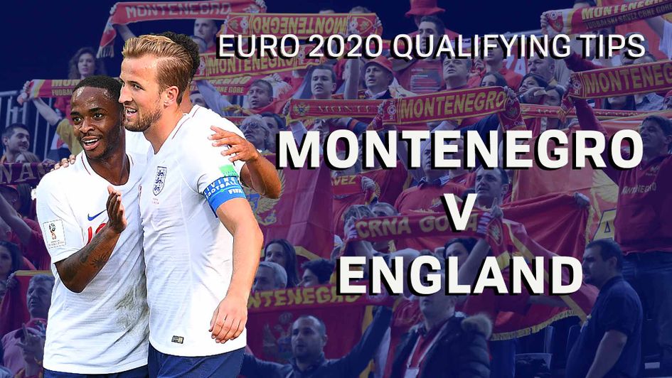 Montenegro v England in Euro 2020 qualifying