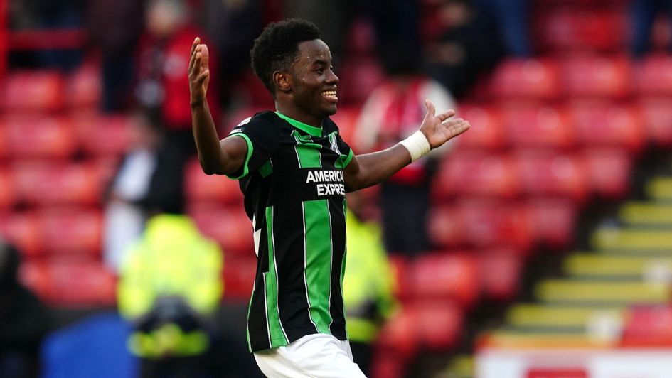 Simon Adingra: The Brighton winger netted a double on his return from the Africa Cup of Nations
