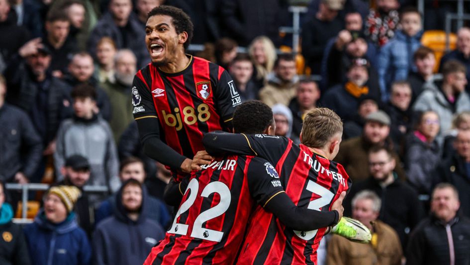 Bournemouth celebrate a goal