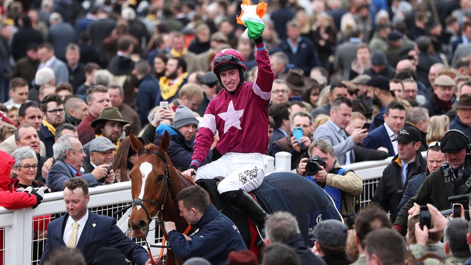Jack Kennedy celebrates on Samcro