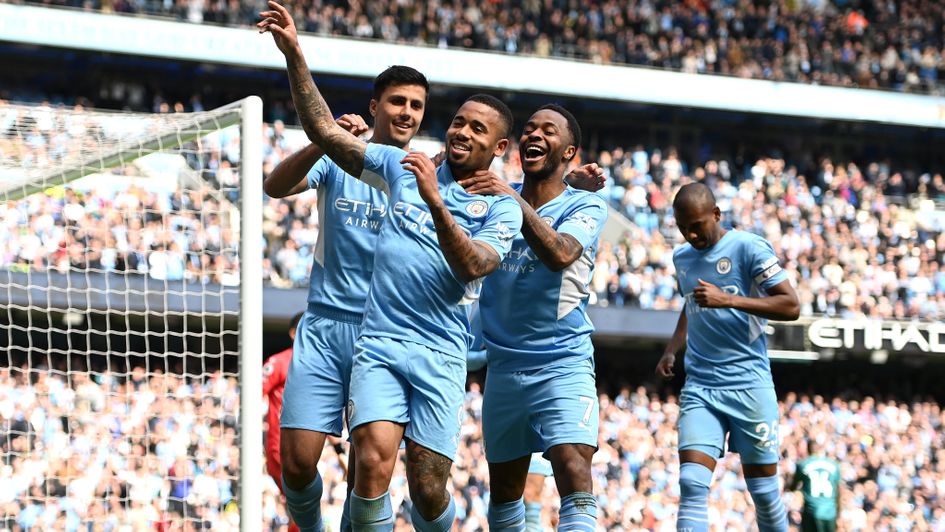 Gabriel Jesus had a field day as Manchester City rout Watford