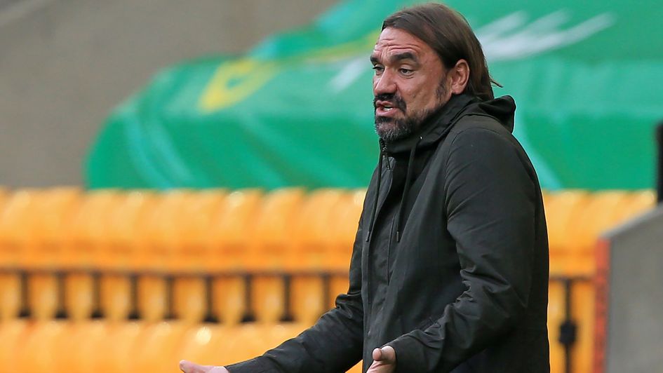 Norwich head coach Daniel Farke