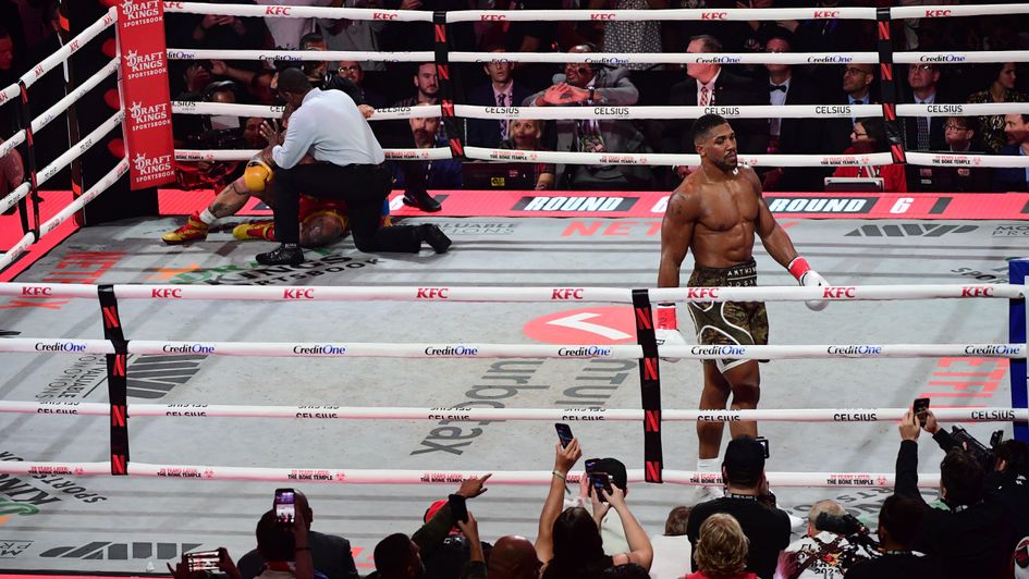 Anthony Joshua had no issues at all with Jake Paul