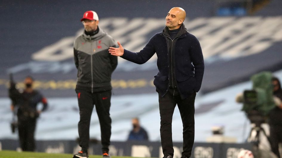 Jurgen Klopp and Pep Guardiola go head to head again as Liverpool take on Manchester City