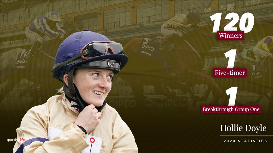 It's been an astonishing year for Hollie Doyle