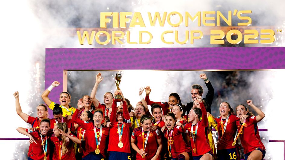 Spain lift the Women's World Cup