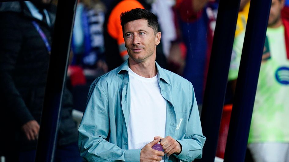 Robert Lewandowski sat out last week's first leg