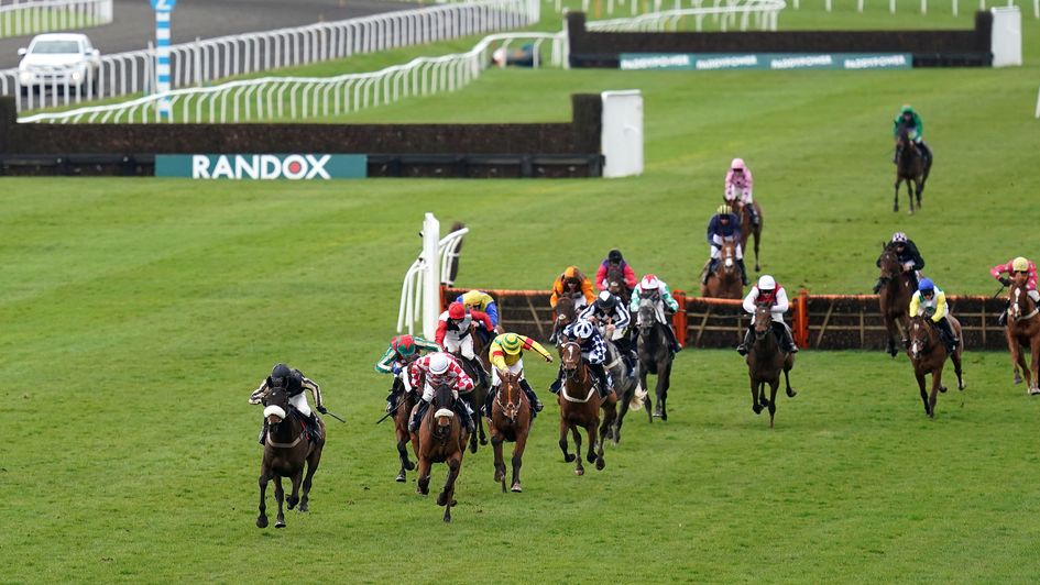 McFabulous wins the EBF Novices' Handicap Hurdle