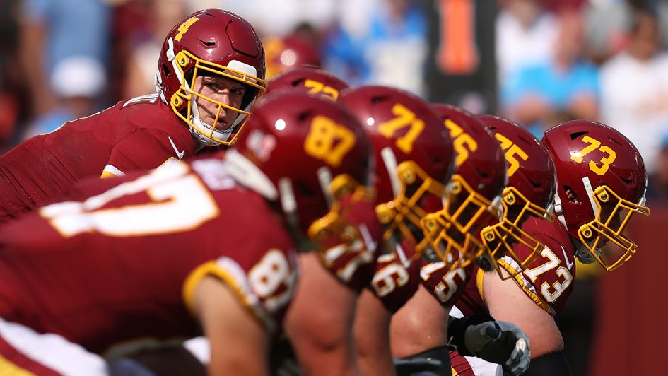 Taylor Heinicke of the Washington Football Team