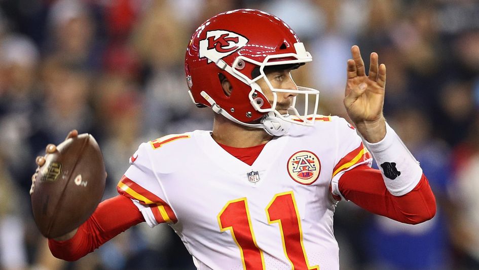 Kansas quarterback Alex Smith