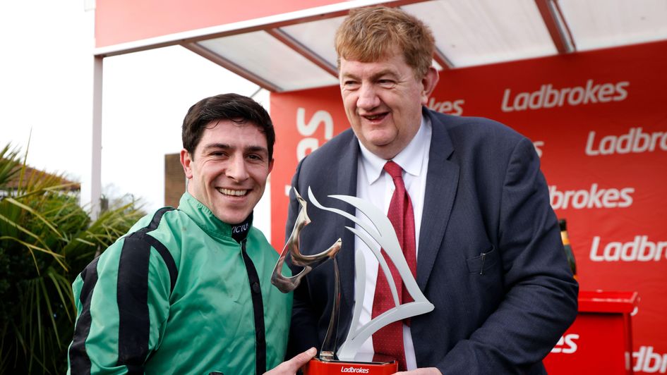 A moment to savour for Gavin Sheehan and Shark Hanlon