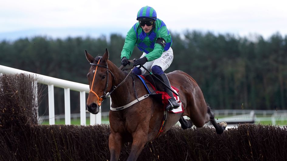 Kilcruit is in control at Punchestown