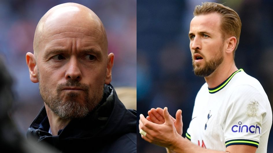 Erik ten Hag and Man Utd are being linked with a move for Harry Kane