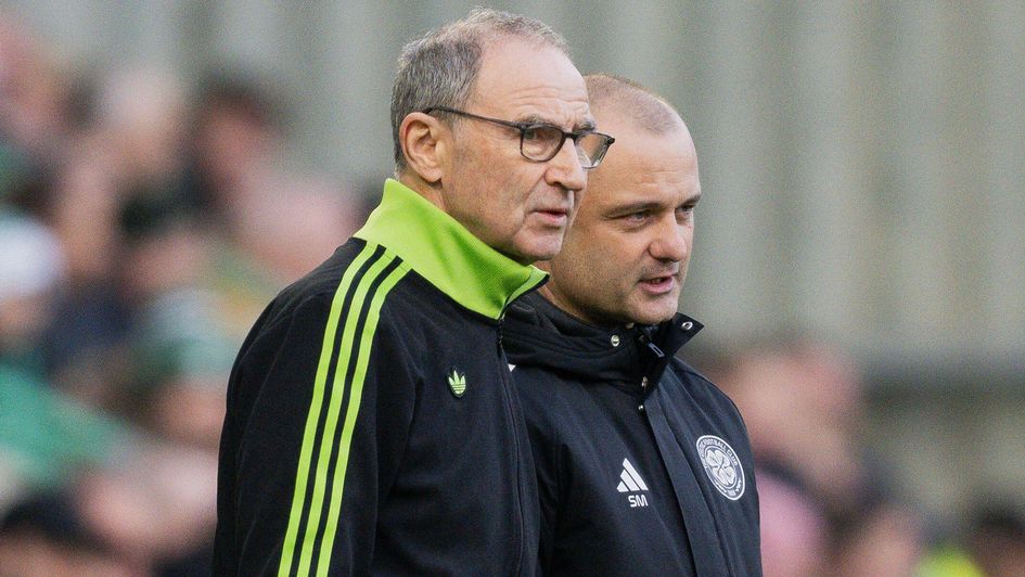 Martin O'Neill and Shaun Maloney