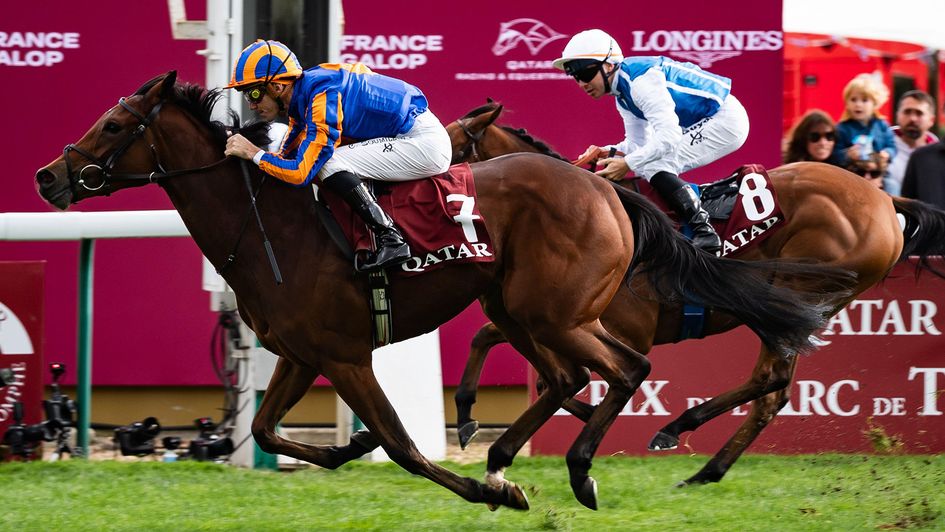 Diamond Necklace and jockey Christophe Soumillon