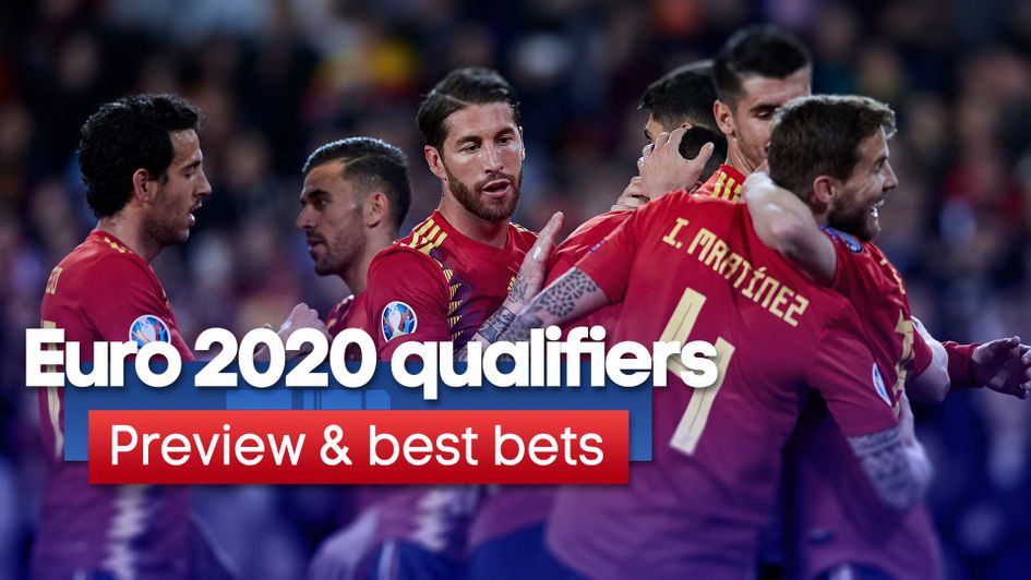 Read Saturday's Euro 2020 qualifying preview and best bets