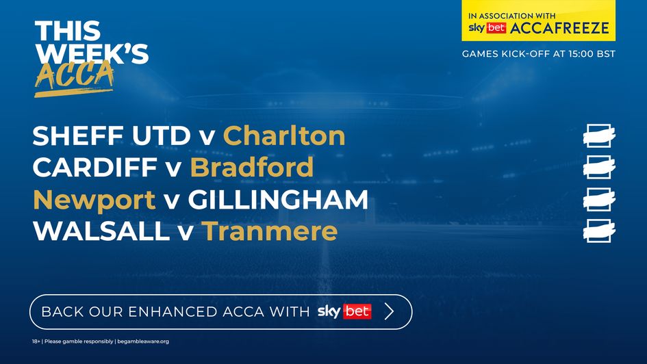 CLICK HERE for our 15/1 acca!
