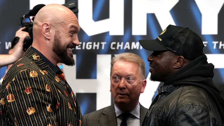 Tyson Fury and Dillian Whyte