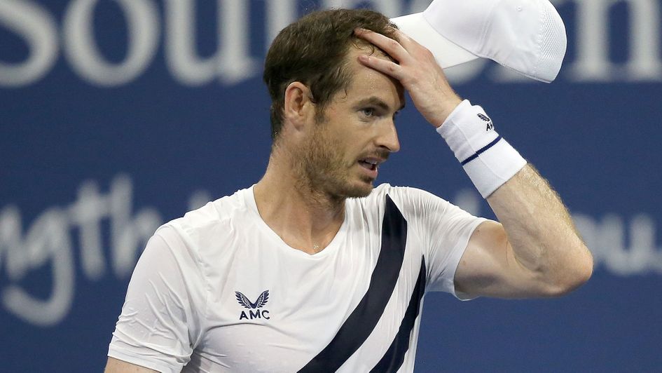 Andy Murray was defeated in straight sets by Milos Raonic