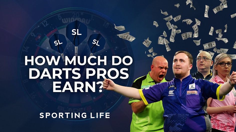Scroll down to watch our fantastic new darts show about how much players earn
