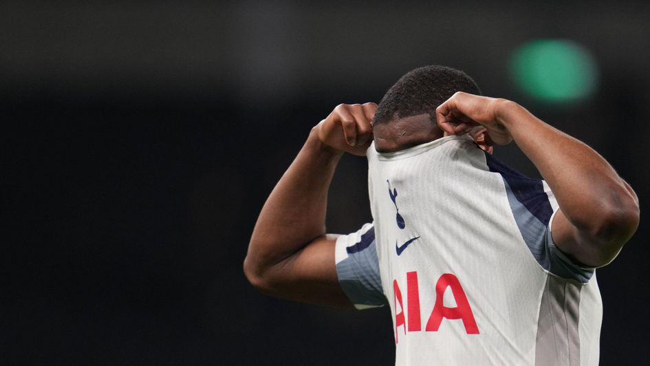 Kevin Danso reacts to another Tottenham defeat