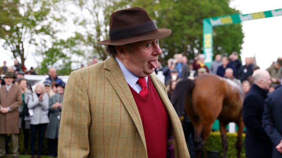 Relief for Nicky Henderson after Jonbon's win