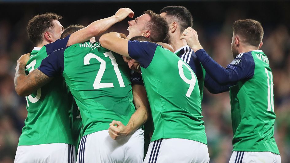Northern Ireland enjoy Jonny Evans' goal