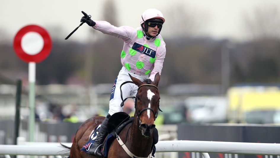 Ruby Walsh reacts to Min's brilliant Aintree victory