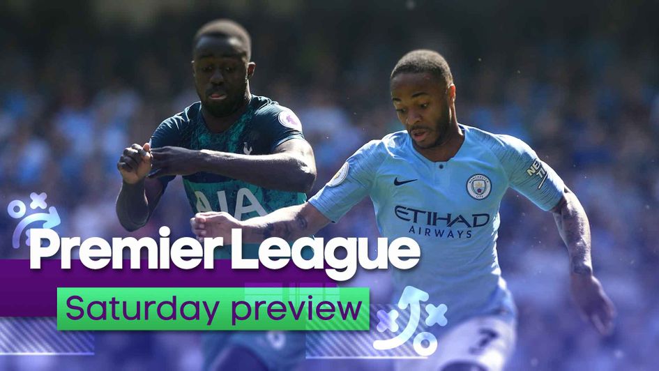 Tottenham visit Manchester City on Saturday