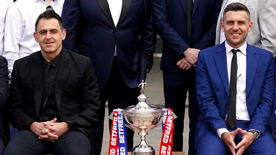 Ronnie O'Sullivan and Mark Selby