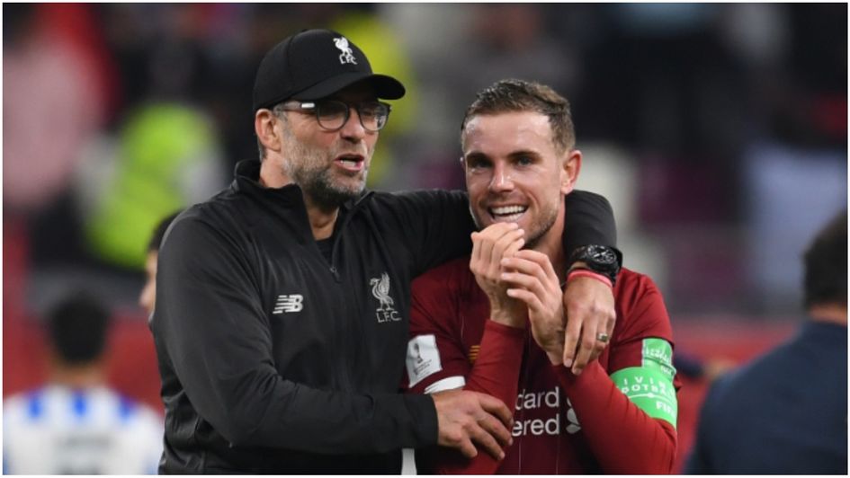Liverpool manager Jurgen Klopp and captain Jordan Henderson