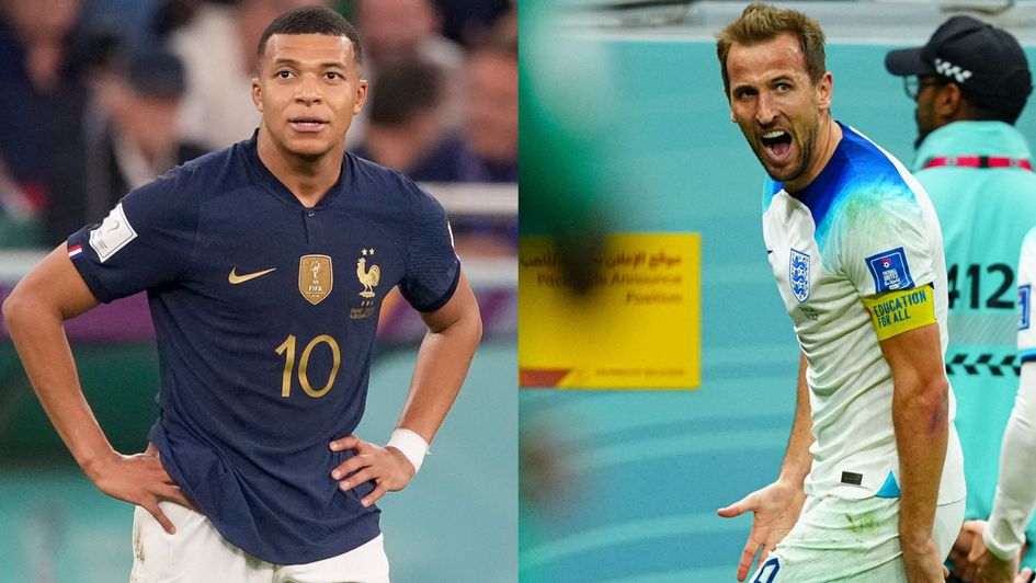 Kylian Mbappe and Harry Kane