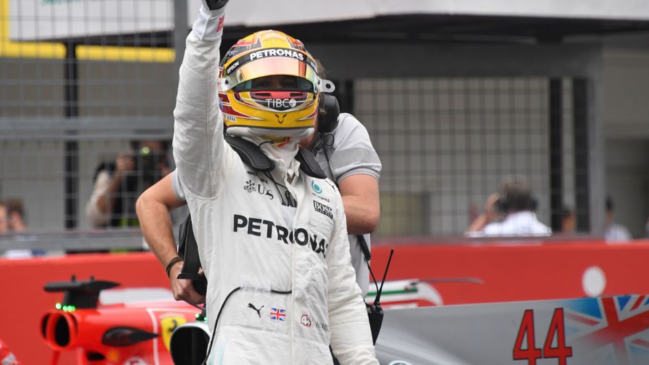 Lewis Hamilton secured pole at Suzuka