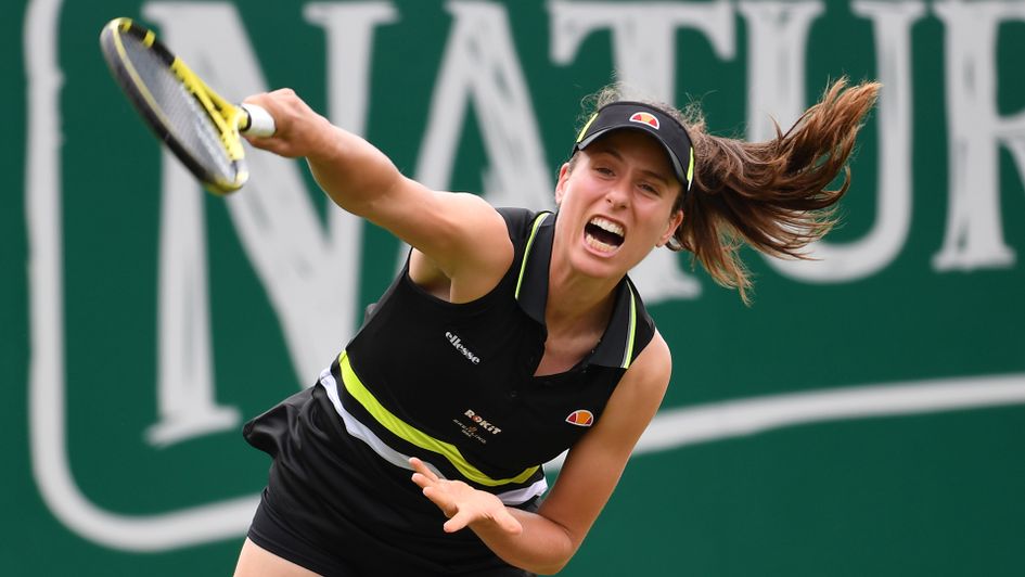 Johanna Konta Beaten On Return To Action In Battle Of Brits In Roehampton