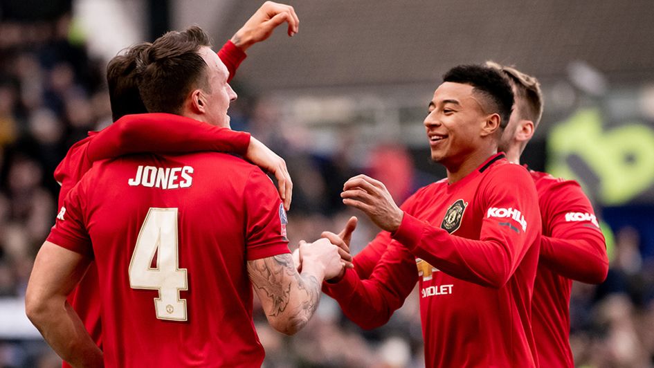 Phil Jones and Jesse Lingard were on the scoresheet