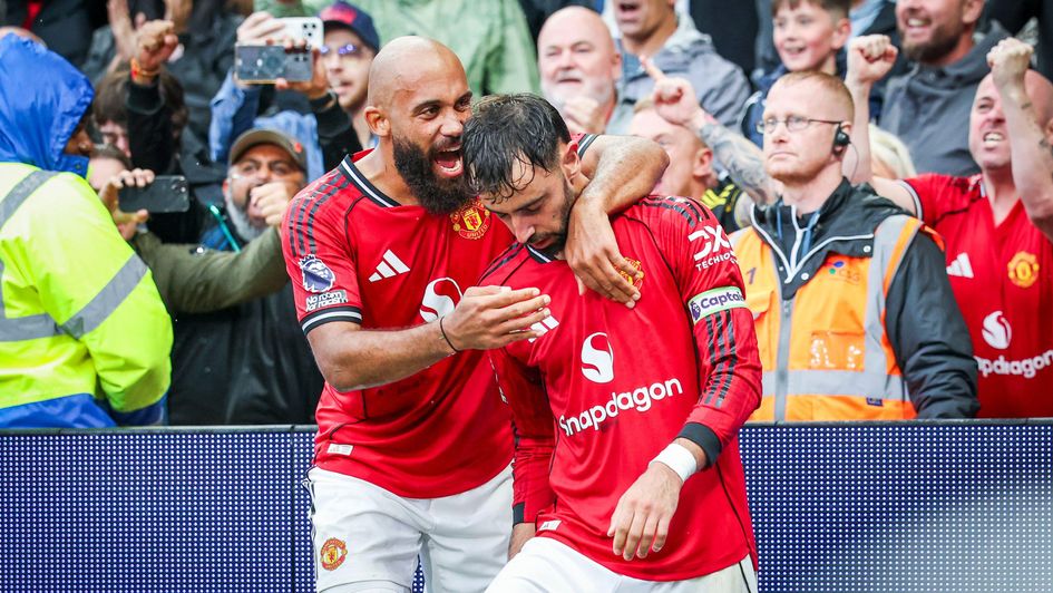 Bryan Mbeumo and Bruno Fernandes