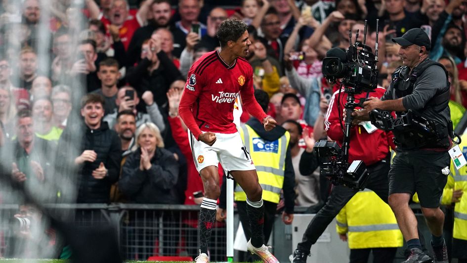 Raphael Varane celebrates
