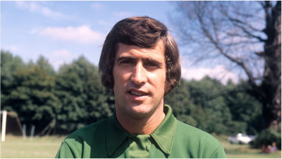Former Chelsea and England goalkeeper Peter Bonetti